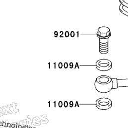 1993 Kawasaki NINJA ZX-11 (ZX1100-D1) Oil Cooler | Babbitts