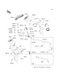 2002 Kawasaki NINJA ZX-6R (ZX600-J3) Air Duct | Babbitts Kawasaki