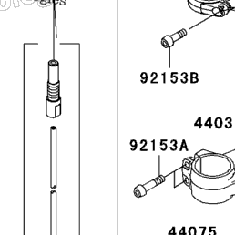 2005 Kawasaki NINJA ZX-6R (ZX636-C1) Front Fork | Babbitts