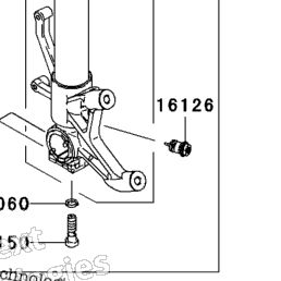2005 Kawasaki NINJA ZX-6R (ZX636-C1) Front Fork | Babbitts