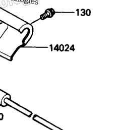 1988 Kawasaki 454LTD (EN450-A4) Ignition Switch/Locks/Reflectors