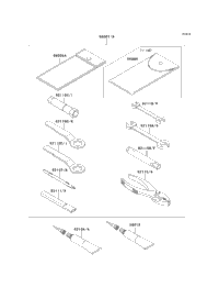 2012 Kawasaki KLX250S (KLX250TCF) Owner's Tools | Babbitts