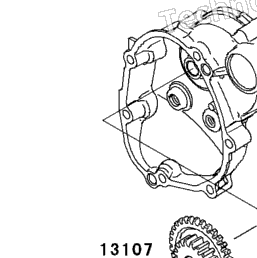 2008 Kawasaki NINJA ZX-10R (ZX1000E8F) Starter Motor | Babbitts