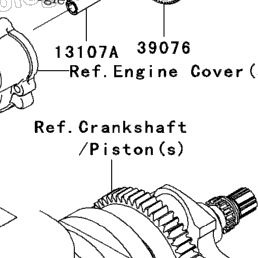 2008 Kawasaki NINJA ZX-10R (ZX1000E8F) Starter Motor | Babbitts
