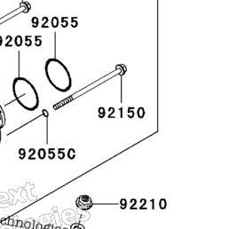 2008 Kawasaki NINJA ZX-10R (ZX1000E8F) Starter Motor | Babbitts