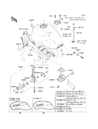 2003 Kawasaki ZRX1200R (ZR1200-A3) Fuel Tank | Babbitts Kawasaki