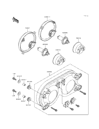 1994 Kawasaki NINJA ZX-7 (ZX750-L2) Headlight(S) | Babbitts