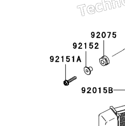 2004 Kawasaki NINJA ZX-6R (ZX636-B2) Radiator | Babbitts Kawasaki