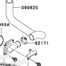 2003 Kawasaki NINJA ZX-6R (ZX636-B1) Radiator | Babbitts Kawasaki