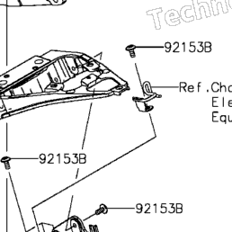 2015 Kawasaki NINJA ZX-6R ABS (ZX636FFF) Rear Fender(S) | Babbitts