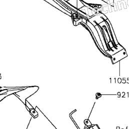 2015 Kawasaki NINJA ZX-6R ABS (ZX636FFF) Rear Fender(S) | Babbitts