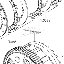 2022 Kawasaki Z900 ABS (ZR900FNFNN) Clutch | Babbitts Kawasaki