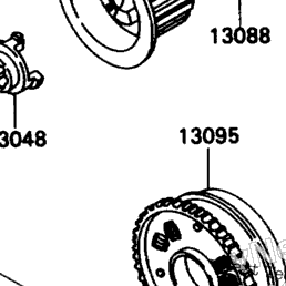 1990 Kawasaki ZX-11 (ZX1100-C1) Clutch | Babbitts Kawasaki Parts House