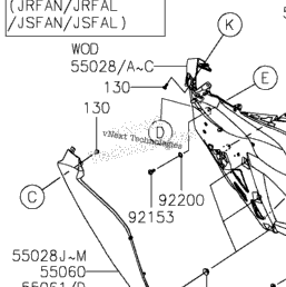 エルフ.モール 2324028-54 LearJet L-25D Aileron Balance Tab Right Hand Unit