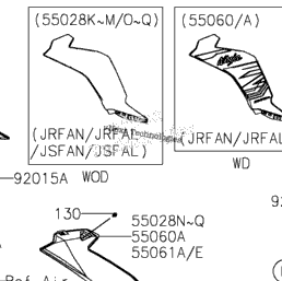 2024 Kawasaki Ninja ZX-6R ABS (ZX636JRFBN) Cowling Lowers 2