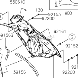 2024 Kawasaki Ninja ZX-6R ABS (ZX636JRFBN) Cowling Lowers