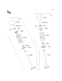 2005 Kawasaki NINJA ZX-6R (ZX636-C1) Valve(S) | Babbitts Kawasaki
