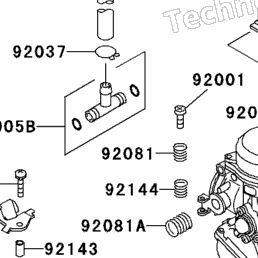 1998 Kawasaki NINJA ZX-9R (ZX900-C1) Carburetor | Babbitts