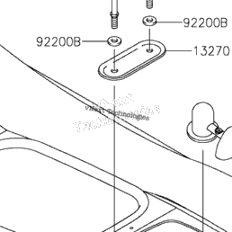 2018 Kawasaki JET SKI STX-15F (JT1500AJF) Seat | Babbitts Kawasaki