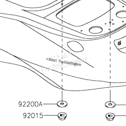 2018 Kawasaki JET SKI STX-15F (JT1500AJF) Seat | Babbitts Kawasaki