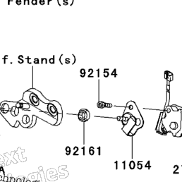 2012 Kawasaki NINJA 1000 (ZX1000GCF) Ignition Switch/Locks