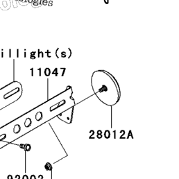 2012 Kawasaki NINJA 1000 (ZX1000GCF) Ignition Switch/Locks