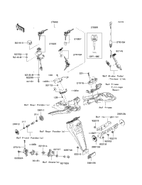 2008 Kawasaki NINJA ZX-6R (ZX600P8FA) Ignition Switch/Locks