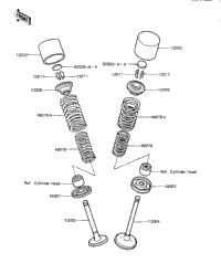 keityy様 Kawasaki Motorcycle 1999 OEM Parts Diagram for Carburetor