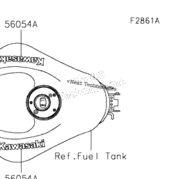 2024 Kawasaki Ninja ZX-6R (US) (ZX636KRFAL) Decals(Black