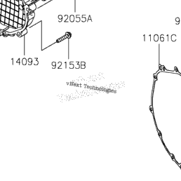 2024 Kawasaki Ninja ZX-6R (US) (ZX636KRFAL) Engine Cover(S