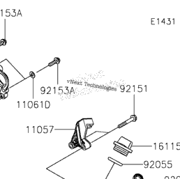 2025 Kawasaki ZX636KSFAL Engine Cover(S) | Babbitts Yamaha Parts House