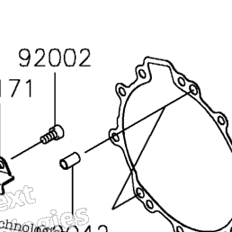 2024 Kawasaki Ninja ZX-6R (US) (ZX636KRFAL) Engine Cover(S
