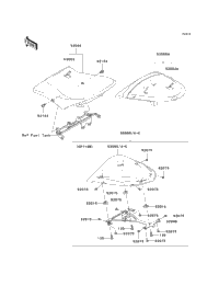 2005 Kawasaki NINJA ZX-6R (ZX636-C1) Seat | Babbitts