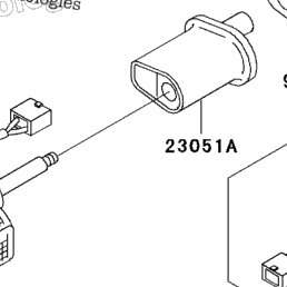 2000 Kawasaki NINJA ZX-6R (ZX600-J1) Turn Signals | Babbitts