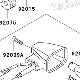 2002 Kawasaki NINJA ZX-6R (ZX600-J3) Turn Signals | Babbitts