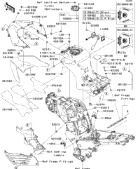 KUROページ Amazon.com: Kawasaki OEM Replacement Fuel Filter ZZR ZX6R 98