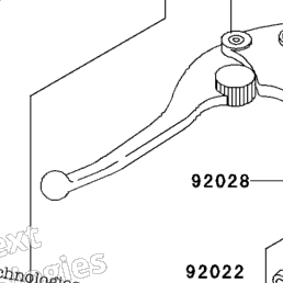 1997 Kawasaki NINJA ZX-11 (ZX1100-D5) Clutch Master Cylinder