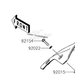 2020 Kawasaki Z900 ABS (ZR900FLF) Meter(S) | Babbitts Kawasaki