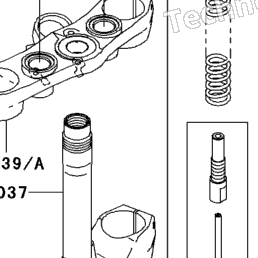 2005 Kawasaki Z1000 (ZR1000-A3) Front Fork | Babbitts Kawasaki