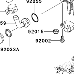 2005 Kawasaki NINJA ZX-6R (ZX636-C1) Front Master Cylinder