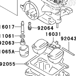 2003 Kawasaki KFX80 (KSF80-A1) Carburetor | Babbitts Kawasaki