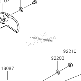 2021 Kawasaki KLX110 (KLX110CMFNN) Muffler(S) | Babbitts Kawasaki