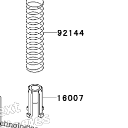 きいま 1993 Kawasaki NINJA ZX-11 (ZX1100-D1) Carburetor Parts | Babbitts