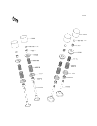 1996 Kawasaki NINJA ZX-7RR (ZX750-N1) Valve(S) | Babbitts Kawasaki