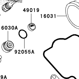 2003 Kawasaki ZZR600 (ZX600-E11) Carburetor Parts | Babbitts
