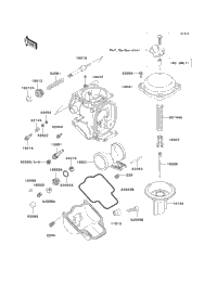 2003 Kawasaki ZZR600 (ZX600-E11) Carburetor Parts | Babbitts