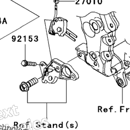 2008 Kawasaki NINJA ZX-14 (ZX1400C8F) Ignition Switch/Locks