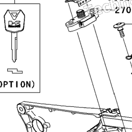 2008 Kawasaki NINJA ZX-14 (ZX1400C8F) Ignition Switch/Locks