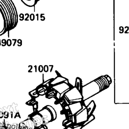 1990 Kawasaki NINJA ZX-7 (ZX750-H2) Generator | Babbitts Kawasaki