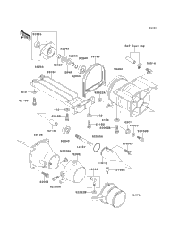 1996 Kawasaki JET SKI SUPER SPORTS XI (JH750-F1) Jet Pump